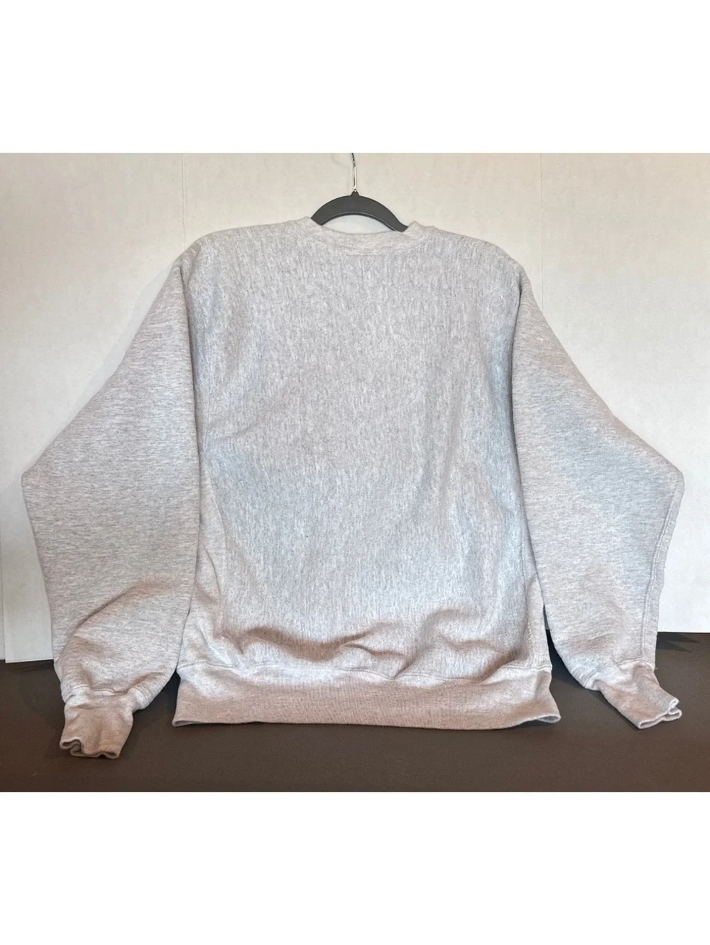 Lee Vintage Gray Crewneck Sweatshirt with Embroidered AXΩ Logo